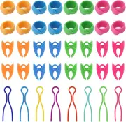 40Pcs Bobbin Thread Spool Savers Sewing Thread Spool Organizer/Holders/Bobbin Sm