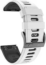 [ISOUDE] Quick Release 26 22 20mm Smart Bands For Garmin Fenix 7S 7 7X 6S 6 6X Pro 5S 5 5X Plus 3 HR D2 Silicone Smartwatch Wrist Straps