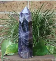 Large Chevron Amethyst Polished Crystal Generator Purple 1 Kilogram 215mm Tall