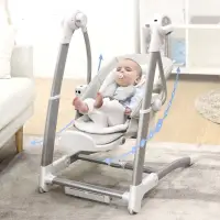 在飛比找蝦皮購物優惠-【臺灣專供】歐美Maribel嬰兒電動搖椅哄娃神器寶寶搖籃安
