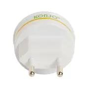 Korjo Travel Plug Adaptor From Australia-NZ to Italy Switzerland Brazil Chile