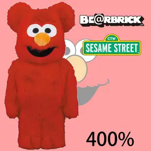 庫柏力克熊 Be@rbrick ELMO 2.0 芝麻街 Sesame Street 400%