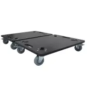 Pro X Set of 2 Caster Boards with 4" Industrial Grade Caster Wheels