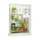風格上板牆上的綠色植栽(鹿角蕨.石松.空氣鳳梨.蘭花.觀葉植物)