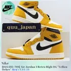 Nike Air Jordan 1 Retro High OG Yellow Ochre DZ5485-701 Men's US4-14 NEW
