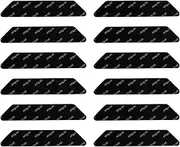 Pryon 12 pcs Rug Gripper-Rug Grippers for Laminate Floor,Double Carpet Stickers for Rugs Gripper Anti Slip Pads,Hardwood Floor Suitable Carpet Grippers,Rug Grippers for Laminate Floor (trapezium)