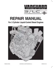 New Briggs Stratton Vanguard 3-Cylinder Diesel LC Engines Repair Service Manual