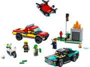 [Lego] Fire Rescue & Police Chase