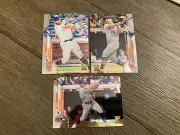 2020 Topps Chrome 3x Pete Alonso #80, U-84, U-86 mint