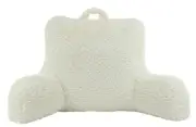 Hypoallergenic Sutton Place Whisper Backrest and Reading Pillow 22x12x17 Cream