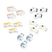 3Pcs Chopsticks Rest Unique Chopsticks Holder Rack for Hotel Camping Office