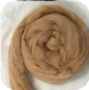 L 1000g/Ball Super Thick Yarn Soft Merino Wool Yarns Large Chunky Yarn Bulky Arm Roving Knitting Blanket Spinning Yarn Wool (Color : Khaki)