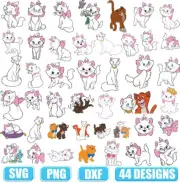 ARISTOCATS SVG, DESIGNS BUNDLE, CUT FILES, SVG for Cricut