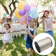 500 Yards White Crimped Curling Ribbon Shiny Balloon Curling String Gift