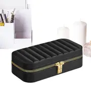 Travel Jewelry Case Jewelry Box Organizer With Mirror Display Case Storage