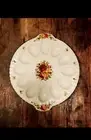 Royal Albert Old Country Roses Holiday Deviled Egg Dish