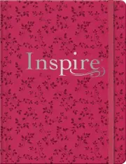 Inspire Bible NLT (Hardcover Leatherlike, Pink Peony, Filament Enabled)