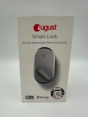 August Smart Lock 3rd Generation - Silver - Deadbolt Compatible (Unopened)