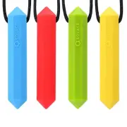 CHEWELRY Chew Necklace for Boys & Girls - Sensory Chew Necklaces for Kids ADH...