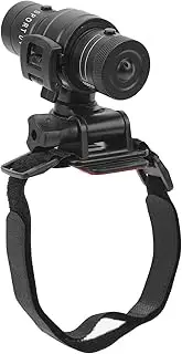 Motorcycle Helmet Camera, Full HD 1080P Mini Sports DV Camera, 120°A+ Wide Angle Sports Action Camera, IPX-4 Waterproof Video Recorder for Bike Motorcycle Helmet and Handlebar, Riding Accessory