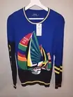 NWT Ralph Lauren Polo Sailboat Long Sleeve Pullover Sweater - Men's Small - RARE