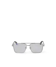 Off-White Rectangular Frame Glasses 57