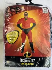Disney Mr. Incredible Classic Muscle Adult Mens Halloween Costume XXL 2XL