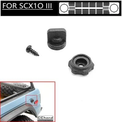Plastic Fuel Tank Cap for 1:10 Scale SCX10 III RC Crawler Car Model Spare Parts
