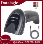 Datalogic QD2220-BKK1 Wired Handheld 1D Imager Barcode Scanner with USB Cable