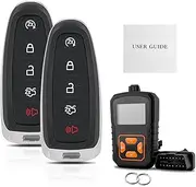 2PCS DIY Remote Key Fob with OBD Tool for 2011-2019 Ford Edge Expedition Explorer Flex Taurus 2013-2019 Lincoln MKS MKT Navigator with DIY Instructions Kit