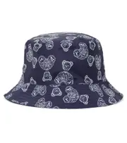 [Palm Angels Kids] Palm Angels Kids Paisley Teddy Bear bucket hat I blue