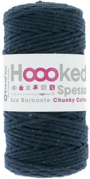Hoooked Spesso Chunky Cotton Macrame Yarn-Marine SPESSOCH-904