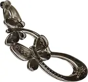 JIEBWCHA Hair Barrettes - Ponytail Holder Clip,Portable Women Hairstyle Claws for Long Short Thin Fine and Thick Strands Styling