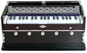 5 Stopper Indian Classical Harmonium 3.25 octave 39 keys Double Bellow