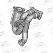 Redback Manifold Cat Converter to suit Peugeot 406/CN C5 3.0 V6 Rear Cat - MCV085