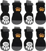 Happyyami 8pcs Pet Dog Socks Puppy Supplies Adorable Paw Protectors Portable Dog Socks Washable Paw Protectors Small Dog Socks Compact Pet Socks Replaceable Pet Socks Sock Cotton