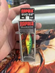 Rapala Shad Rap SSR 5 FT Firetiger