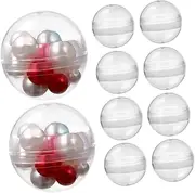 BUGUUYO Gumball Vending Machine Balls Fillable Round Storage Containers for Toys