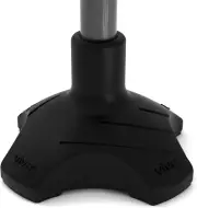 Vive Self Standing Walking Cane Tip 3/4 Inch Heavy Duty Replacement Quad - Rubbe