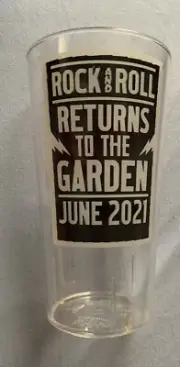 FOO FIGHTERS SOUVENIR CUP MSG NYC 2021 ROCK & ROLL RETURNS TO GARDEN BEER LMTD