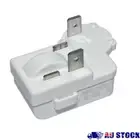 Plastic Compressor Starter Relay White Freezer Start Relay for Mini Fridge