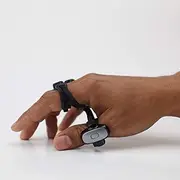 Tap Strap 2 - Wearable Keyboard, Mouse & Air Gesture Controller (Large-2021)