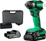 Metabo HPT WH18DDXSM 18V MultiVolt Sub-Compact Impact Driver w/ 2 Batteries NEW