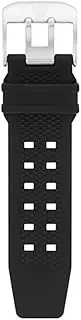 [Luminox] Men's Black 3500 Navy SEAL Trident Series 22mm Polyurethane Watch Extender Watch Band