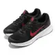 Nike 慢跑鞋 Run Swift 2 運動 男鞋 輕量 透氣 舒適 避震 路跑 健身 黑 紅 CU3517003