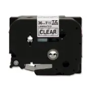 Brother P-Touch TZ 261 Tape Cartridge Black on Clear