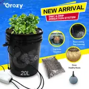 NEW DWC & Drip Irrigation Growing System Hydroponics Recirculating Drip Watering