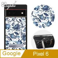 在飛比找PChome24h購物優惠-apbs Google Pixel 6 減震立架手機殼-藍夢