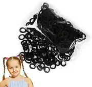 Pony Tails Hair Ties,Hair Rope Headband Ponytail Holder Rope Set of 100 | Pony Tails Holders Hair Bands, Elastic Hair Bands for Kids