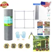 1/2 inch Hot Dipped Galvanized Hardware Cloth Roll 36x100 ft for Chicken Coops